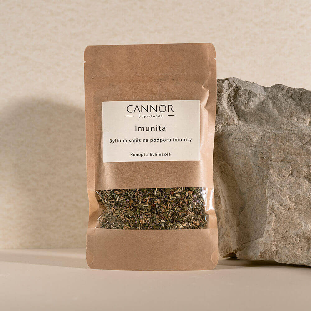 cannor.cz-přírodní-kosmetika-CBD-Přírodní-směs-bylin-na-podporu-imunity-–-Konopí-a-Echinacea Přírodní bylinný čaj IMUNITA, konopí a echinacea, CANNOR