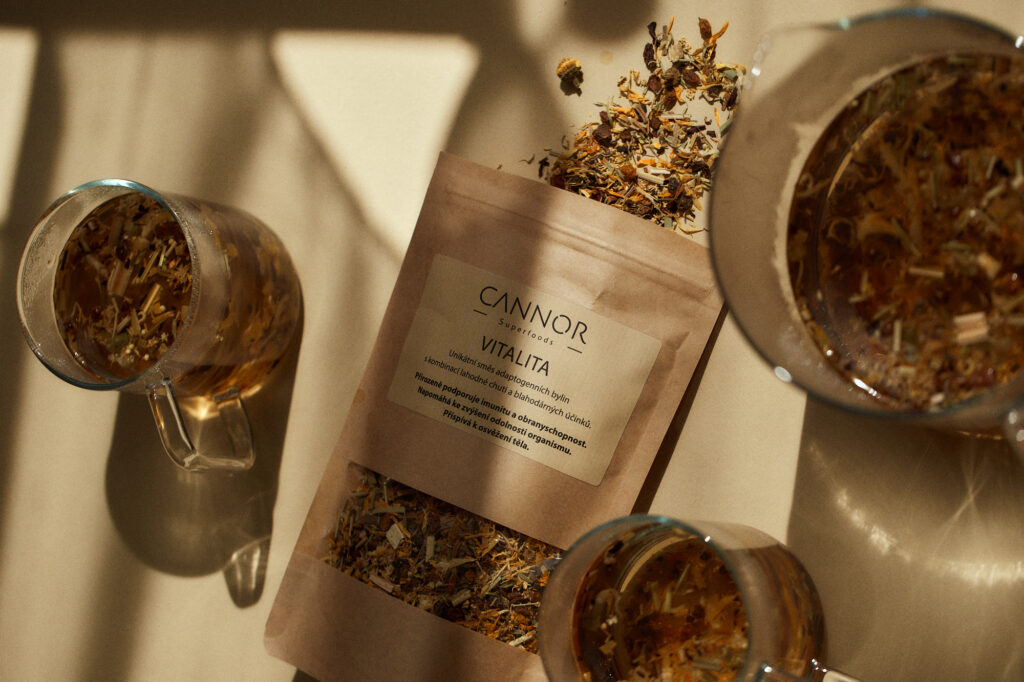 CANNOR, Vitalita, bylinna smes, doplnek stravy, zdravi, pazitka, konopi, byliny,