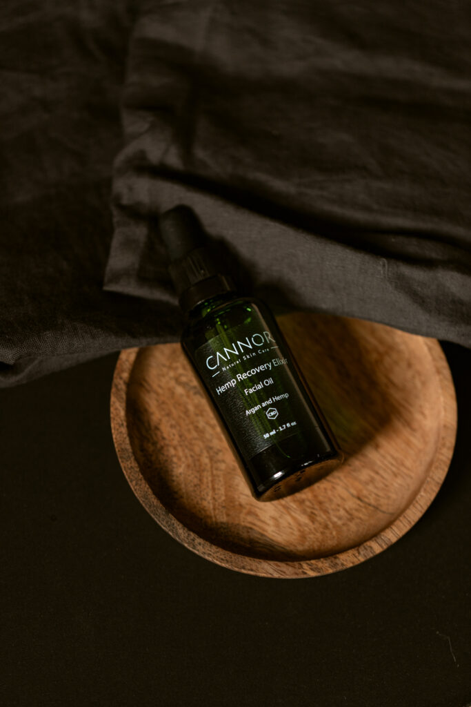cannor CBD pleťový olej