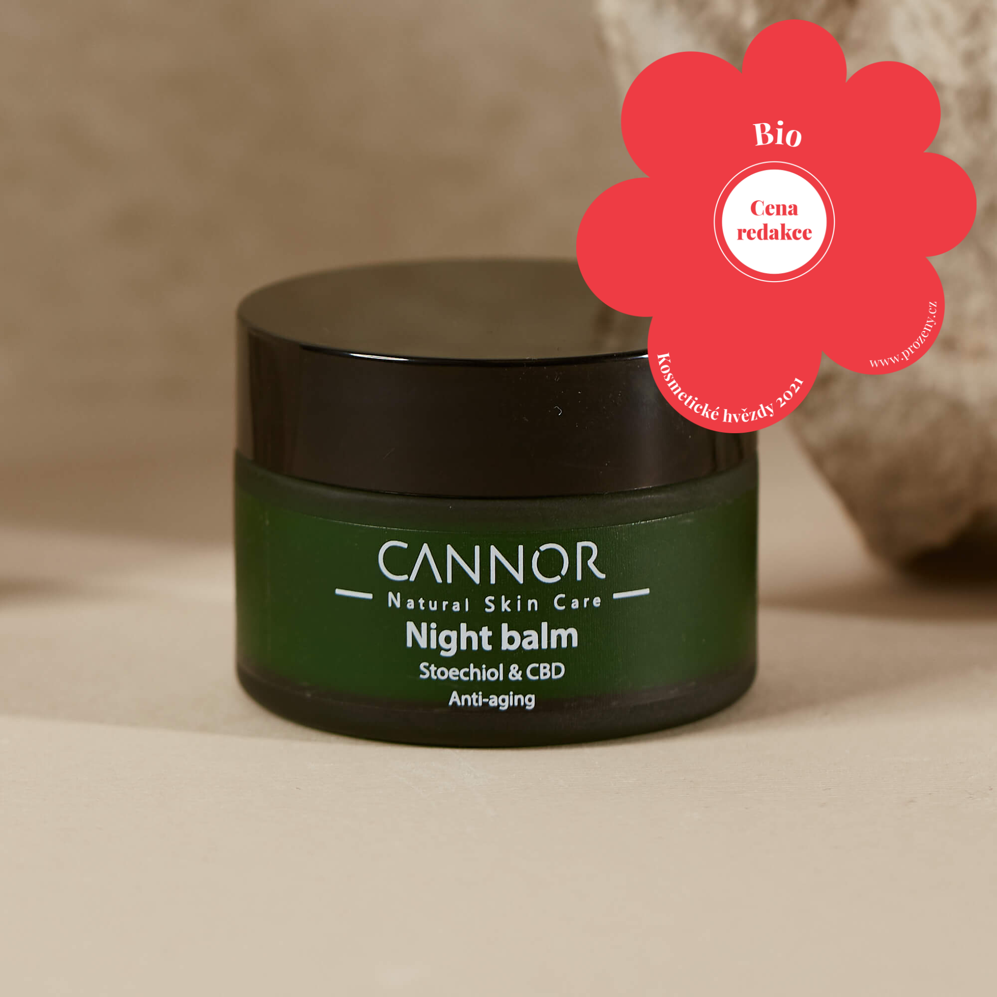 Noční balzám CBD & Stoechiol 25ml noční balzám CBD