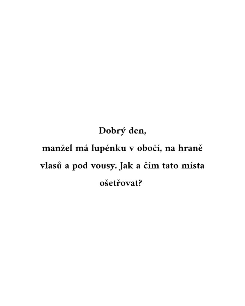 CBD poradna, CBD kosmetika, lupenka, CBD, ekzem, CANNOR, Pazitka