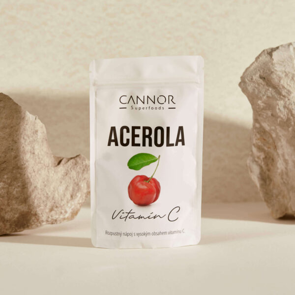 Acerola nápoj s vysokým obsahem vitamínu C