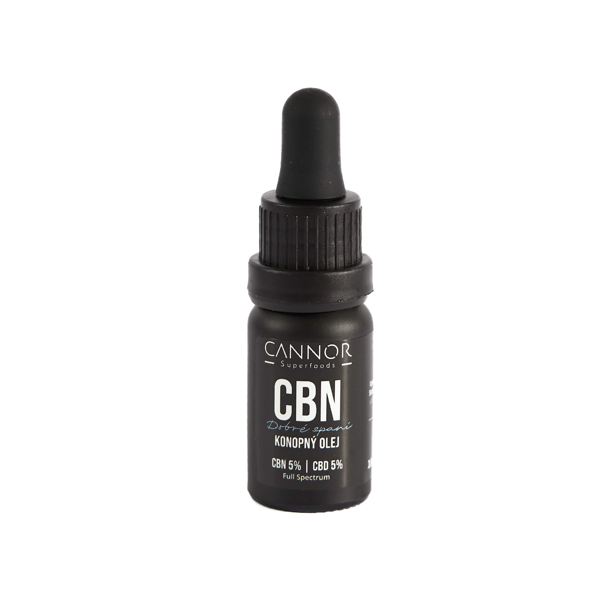 CBN konopný olej Dobré spaní 5% 500mg CBN, 500mg CBD, 10ml, CBN olej 500mg